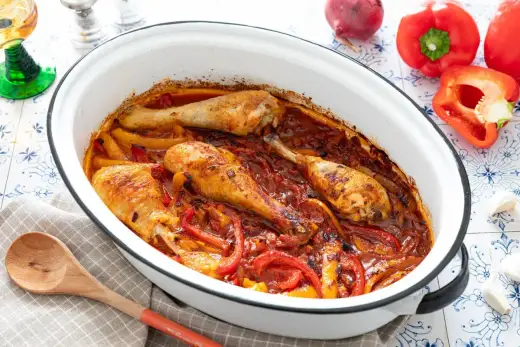 Poulet au paprika au four - Le secret d'un plat juteux